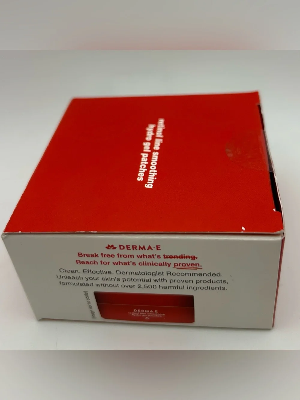 Derma E Retinol Line Smoothing Hydro Gel Patches Wrinkles Smooth + Calm 60 count